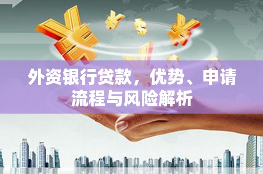 高邑外资银行贷款，优势、申请流程与风险解析