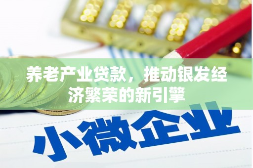 高邑养老产业贷款，推动银发经济繁荣的新引擎