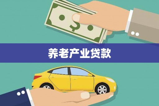 高邑养老产业贷款