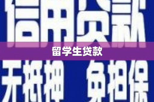 高邑留学生贷款