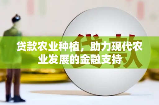 高邑贷款农业种植，助力现代农业发展的金融支持
